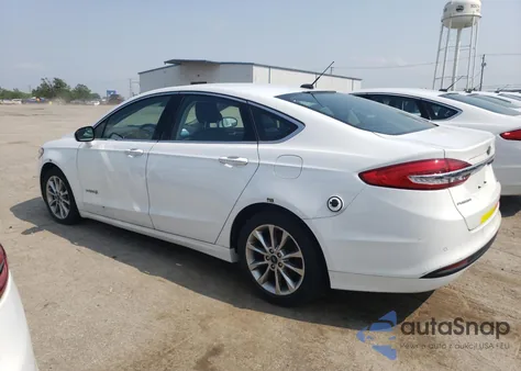 2017 Ford Fusion Se Hybrid z USA, uszkodzony, nr VIN 3FA6P0LU7HR409084